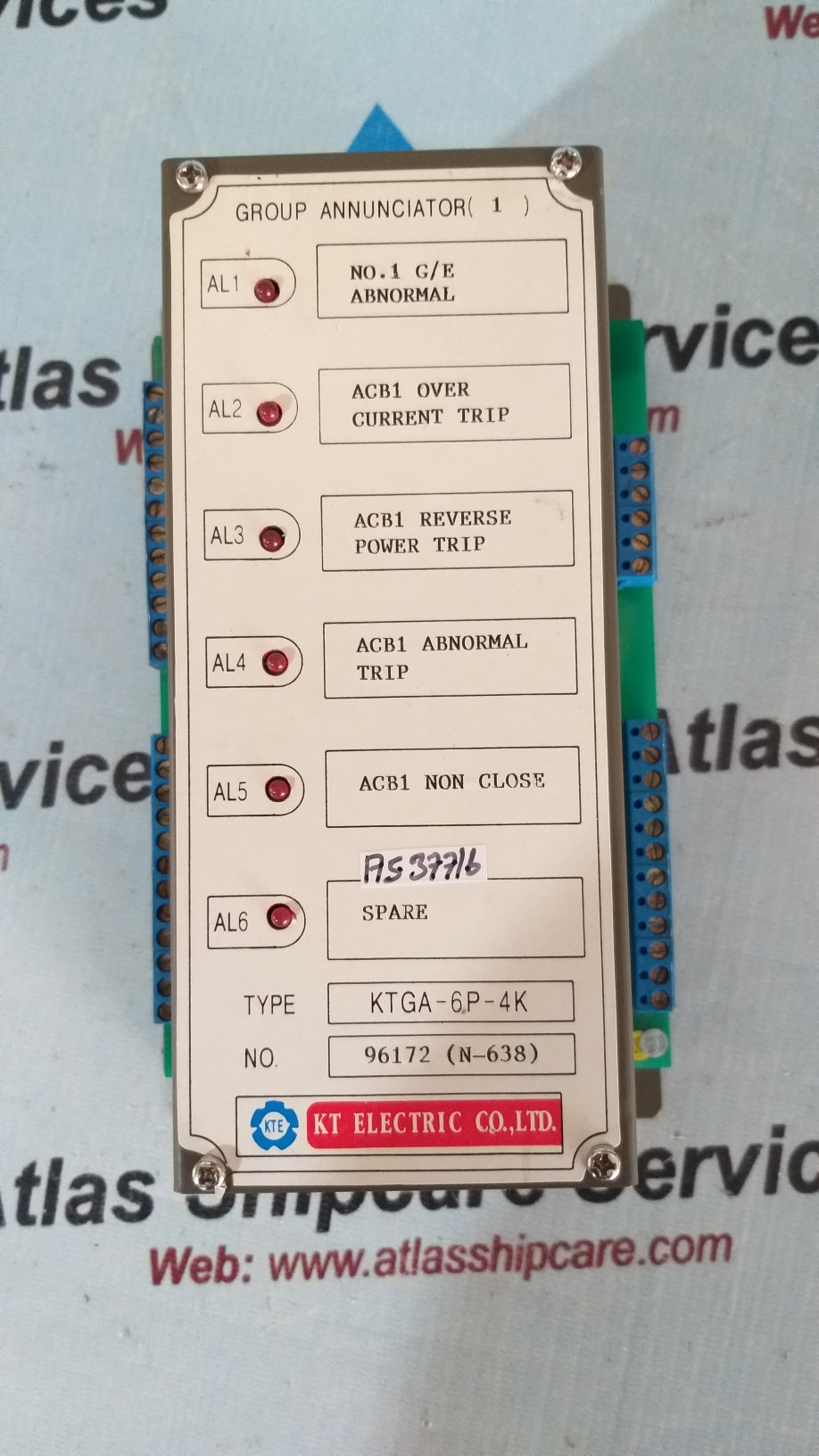 Kt Electric KTGA-6P-4K Group Annunciator (6)